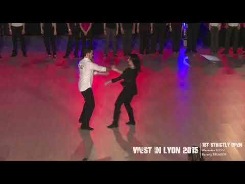 WEST IN LYON 2015 - Alexandre Biesse & Beverly Brunerie Winner STRICTLY OPEN