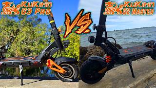 Kukirin G3 Pro vs Kukirin G2 Master Electric Scooter Comparison!