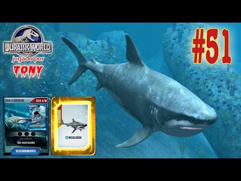 Jurassic World "Cap. 51 - Bajo la superficie: el Megalodon" por Tony