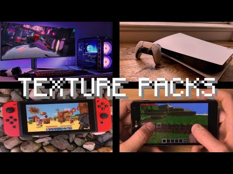 How to Get Textures Packs on ALL DEVICES (PC, Mobile, Xbox) OUTDATED for Switch and PS