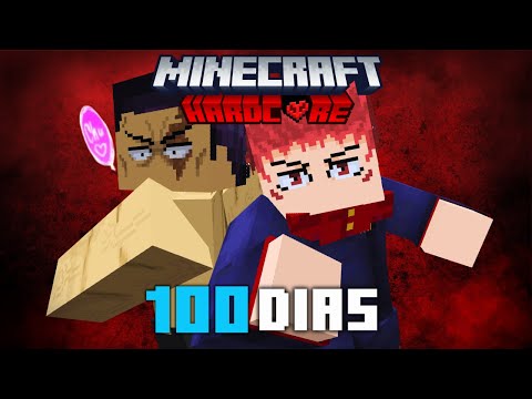 We Survived 100 Days as BEST FRIENDS in Minecraft Hardcore (Jujutsu Craft)