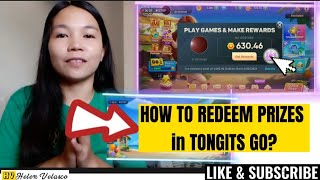 TUTORIAL ON HOW TO REDEEM PRIZES IN TONGITS GO