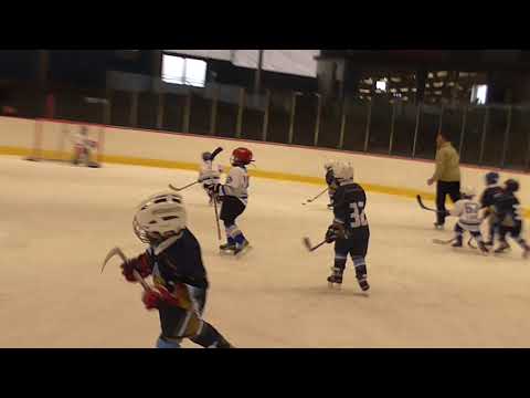 7.1.2018 ZS Louny př.utkání HC Slovan Louny (bílí) - HC Rytíři Kladno A  10:8 (3:4; 4:2; 3:2) II.tř.