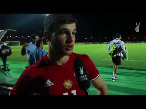 Hayk Galstyan interview after Armenia U21 - Macedonia U21 | Հայկ Գալստյանի հարցազրույցը