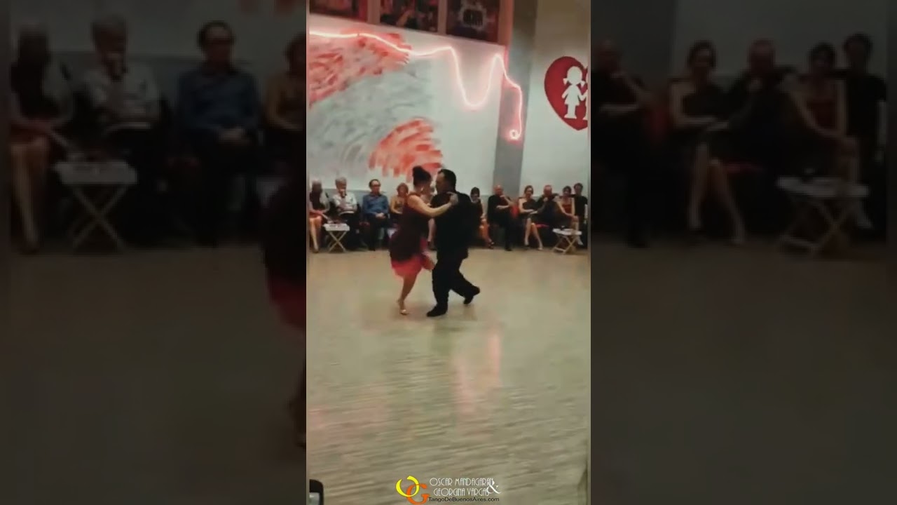 #sacadas by Oscar Mandagaran & Georgina Vargas #tango #milonga A Evaristo Carriego by Forever Tango