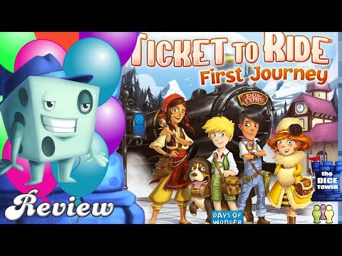 Ticket to Ride: First Journey (Europe) Review - with Tom Vasel
