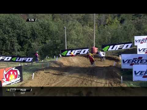 Bonacorsi battle with Farres and Braceras - Race 2 EMX125 Presented by FMF Racing #Motocross