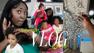 IN THE LIFE VLOG || NEW HOME DECOR + MOM LIFE + HAIR TINGZ  + INSTANT PHO …