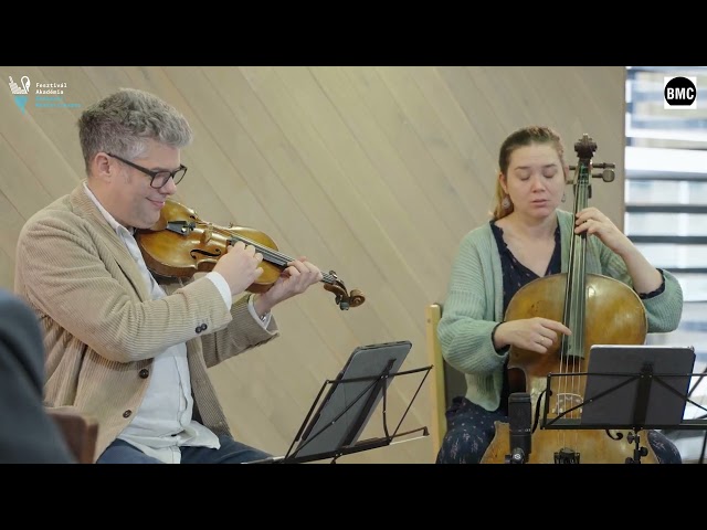 Bartók: IV. vonósnégyes, 4-5. és 1. tétel