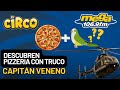 El Capitan Veneno descubre desde los aires un pizzeria con premio