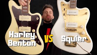 Video thumbnail for Harley Benton JA-60 vs Squier 40th Anniversary Jazzmaster (Review, Demo, Sound Comparison) by Best Guitars Now