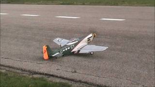 P-51 Benedini in flight ( bad sound ).wmv