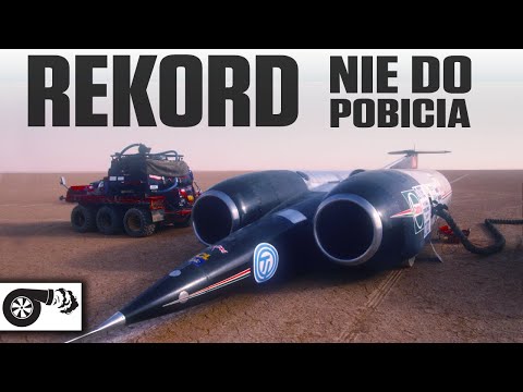 Thrust SSC - najszybszy pojazd w HISTORII LUDZKOŚCI. Jak pokonano prędkość dźwięku na lądzie? 💨
