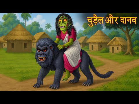 चुड़ैल और दानव | Witch & Ghost | Bhootiya  Kahaniya | Hindi Stories |  Chudail Kahaniya  |  Horror Story