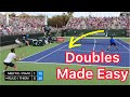 How To Win Easy Points In Doubles (Tennis Strategy Explained)