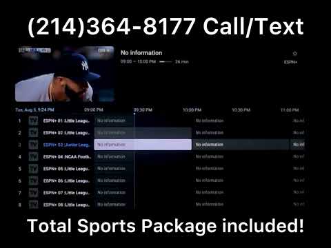 Sports Package Details on ProTV App