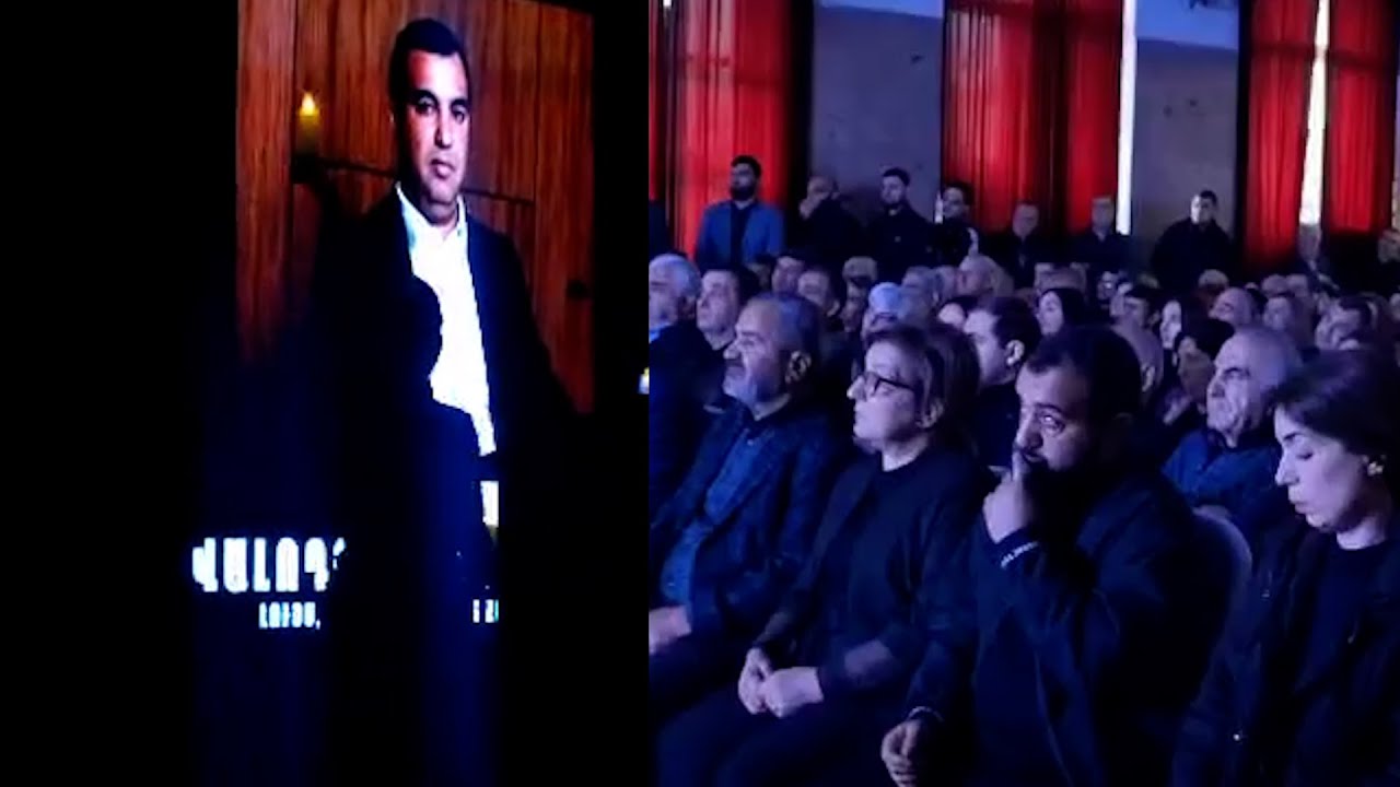 Դահլիճում գտնվող մարդիկ լալիս են. Հուշ երեկո` Վալոդյա Գրիգորյանի հիշատակին