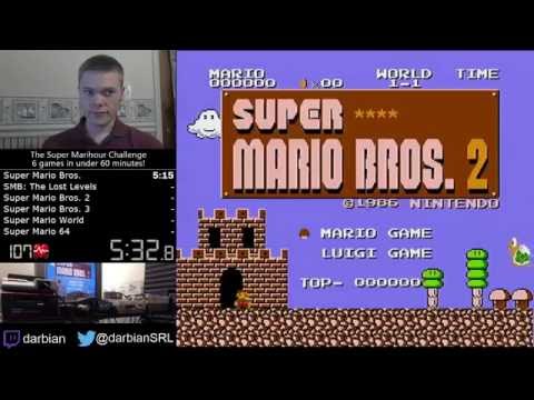 The Super Marihour Challenge - 6 games in under 60 minutes!