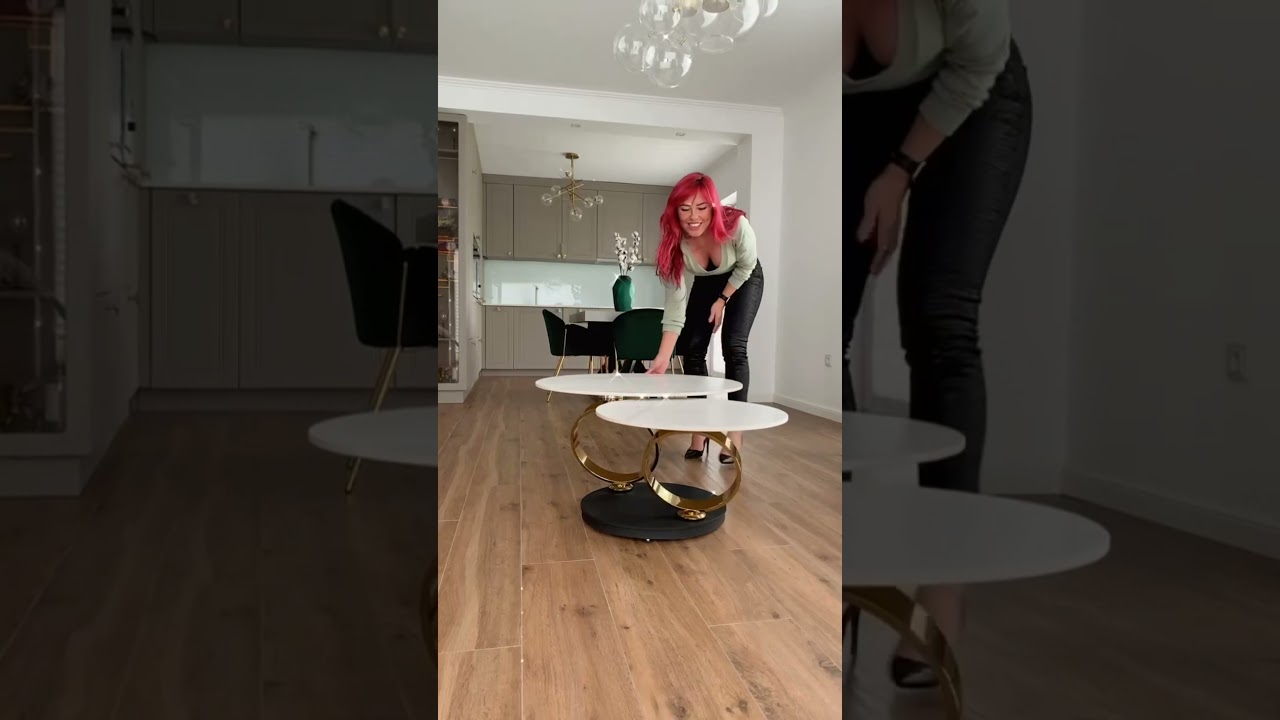 Stolik kawowy awokado