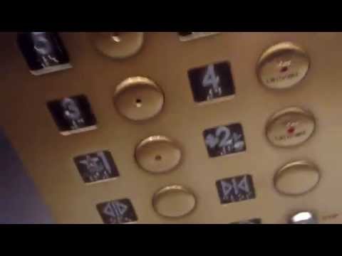 LOUD Bottom-Drive Traction Motor! Montgomery Twinkie-M Elevator at East C Garage, Towson Town Center