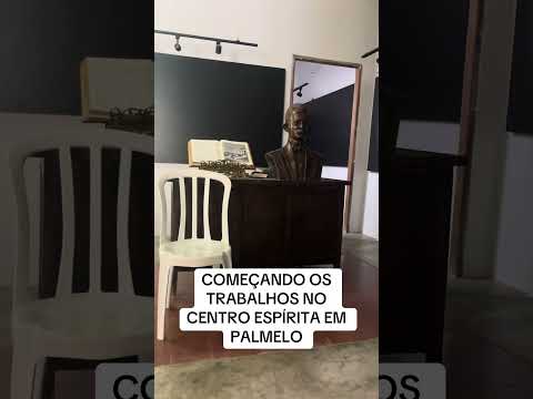 COMEÇANDO OS TRABALHOS NO CENTRO ESPÍRITA EM PALMELO GOIÁS #espiritismo #palmelo #psicografia