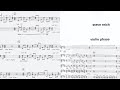 Steve Reich - Violin Phase (1968) [audio + score]