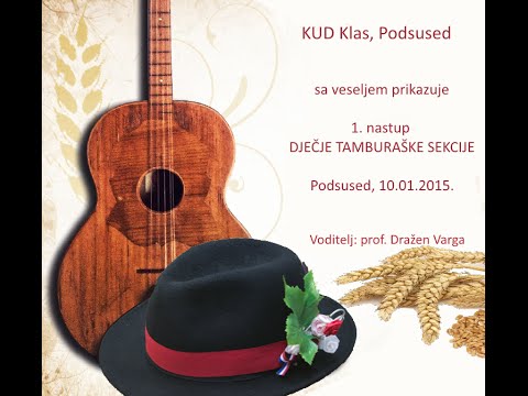 Prvi nastup mladih tamburaša KUD-a Klas
