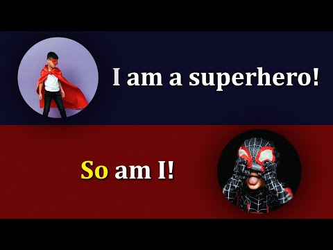 So, neither – so am I, neither do I, etc.