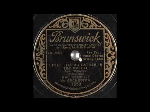 Hal Kemp & his orchestra - I Feel Like a Feather in the Breeze (1935)