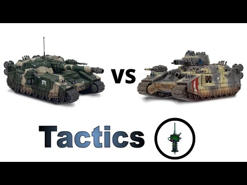 Shadowsord vs Hellhammer - Baneblade Chassis Comparison - Astra Militarum / Imperial Guard Strategy
