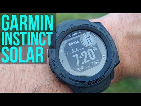 Garmin Instinct Solar Review - Unlimited Battery Life! Can It Compete With Fenix 6?