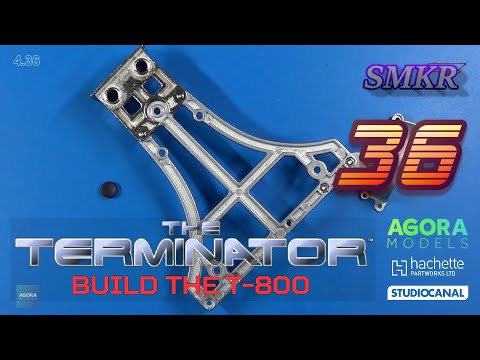 Agora Models Build the T-800 Terminator Pack 4 Stage 36 - The Next Thoracic Vertebra