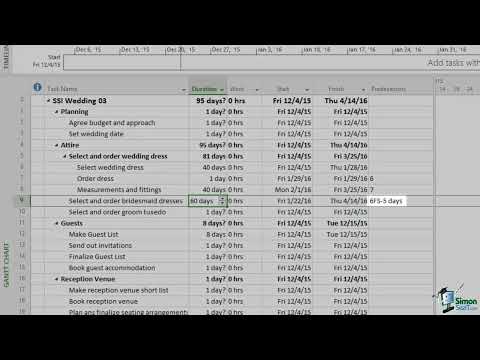 Microsoft Project 2016 Course for Project Management   Learn MS Project 2016 Tutorial   Part 2