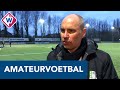 John Blok na het 3-3 gelijkspel van Scheveningen tegen HHC Hardenberg - OMROEP WEST SPORT