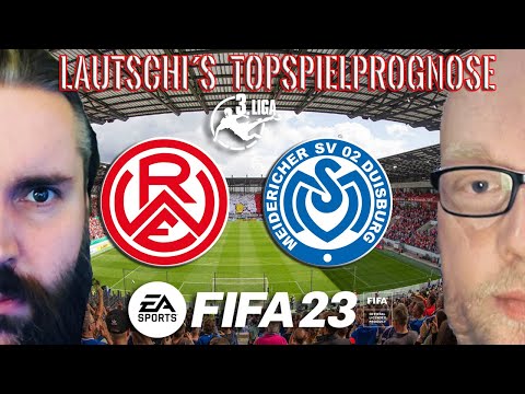 Rot Weiss Essen - MSV Duisburg ♣ FIFA 23 ♣  Lautschi´s Topspielprognose ♣ 3. Liga