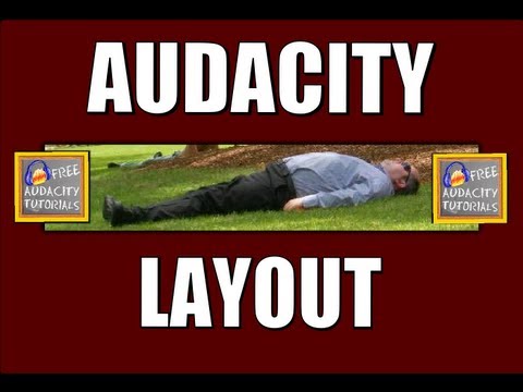 Audacity Basic Layout - Tutorial #1 - www.FreeAudacityTutorials.com