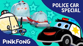 Police Car SPECIAL | Car Songs &amp; Stories &amp; Mini Games | + Compilation | PINKFONG Songs for Children