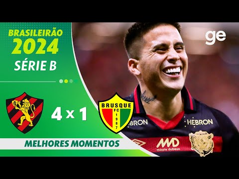 Gols e lances de Sport x Brusque