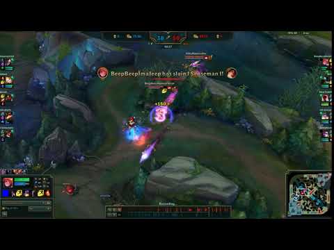 Dark harvest damage on Zoe