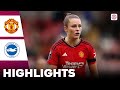 Manchester United vs Brighton | Highlights | FA Women's Super League 04-02-2024