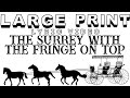 Surrey With The Fringe On Top  (EXTRA LARGE PRINT LYRIC VIDEO)