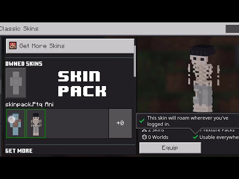PTQ Ani - How to create a Skin Pack in Minecraft pe/be