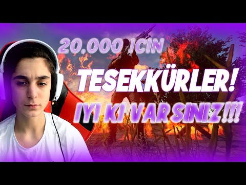 20.000 İÇİN TEŞEKKÜRLER İYİ Kİ VARSINIZ!
