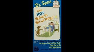 Dr Seuss Beginner  Book Videos I Am Not Going To G