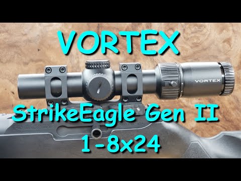 VORTEX StrikeEagle 1-8x24 Gen II BDC3  - Unboxing