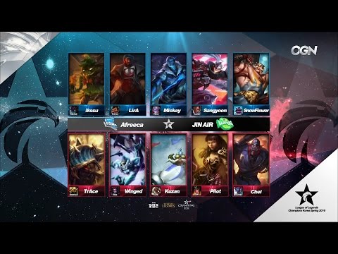 JAG vs AFS Game 2 Highlights - JIN AIR GREENWINGS vs AFREECA FREECS - LCK Week 12 - SPRING 2016