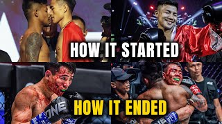 He Showed Incredible Heart Against Muay Thai Legend Rodtang 🔥