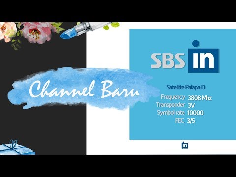 Frekuensi Channel SBS In Di Palapa D