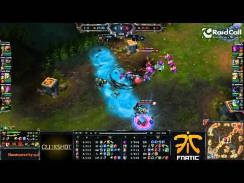 Fnatic Raidcall Cup 3 Semi Final - FnaticRC vs Eclypsia Game 2