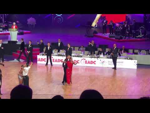 Andrey Kitsun - Anna Oblakova USA, #24, WDC Professional World Championship 10 Dance, Rumba